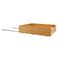 Household Essentials Glidez Bamboo & Steel Slide-Out Storage Organizer